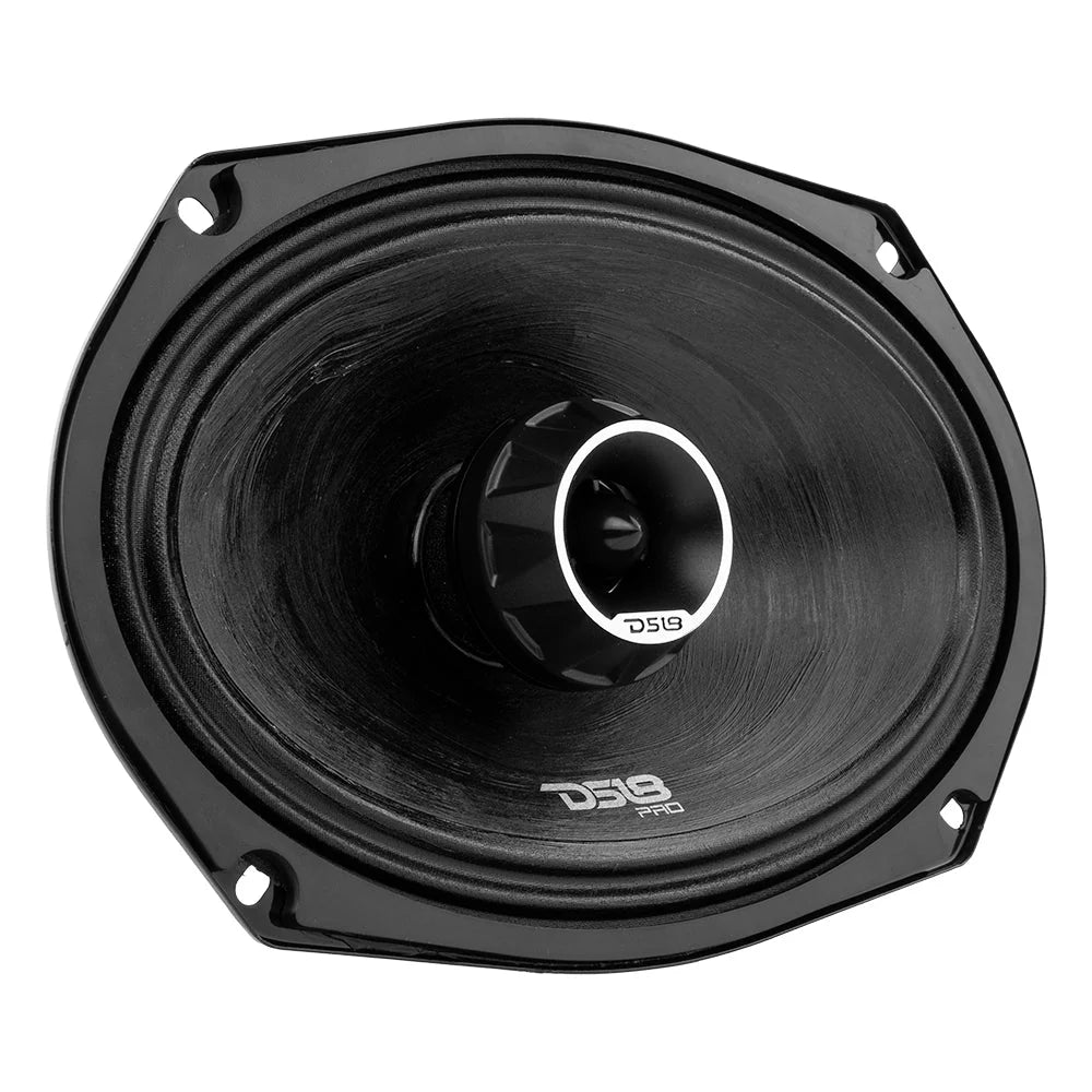 DS18 PRO-ZT69 6x9" 2-way MidRange Speaker with Built-in Bullet Tweeter