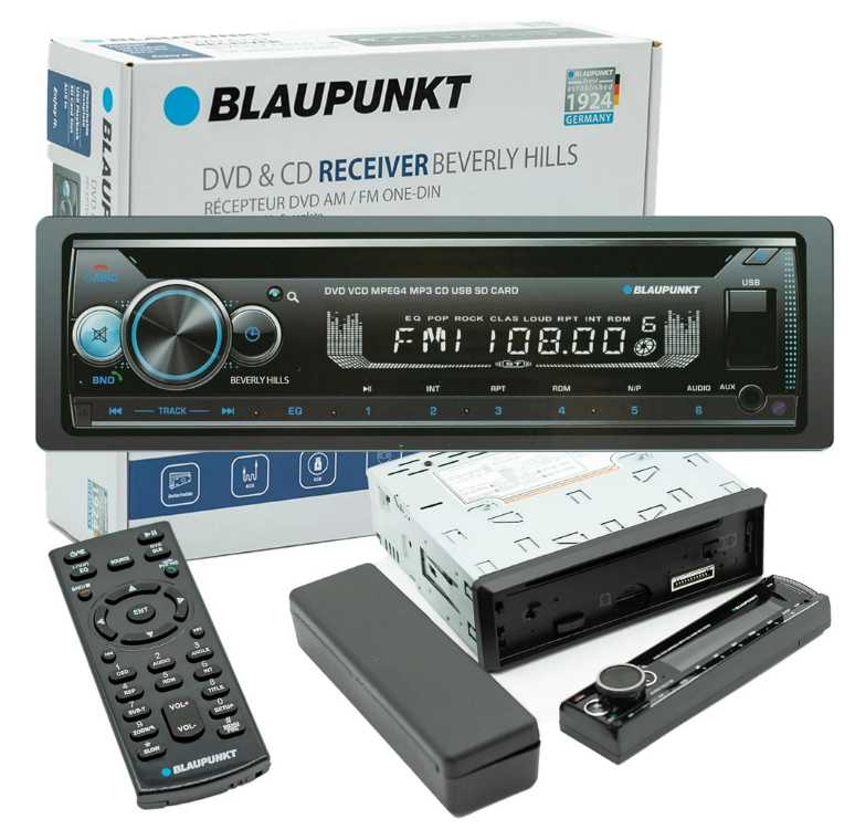 Blaupunkt BEVERLYHILLS150 Single-Din CD Player with Bluetooth