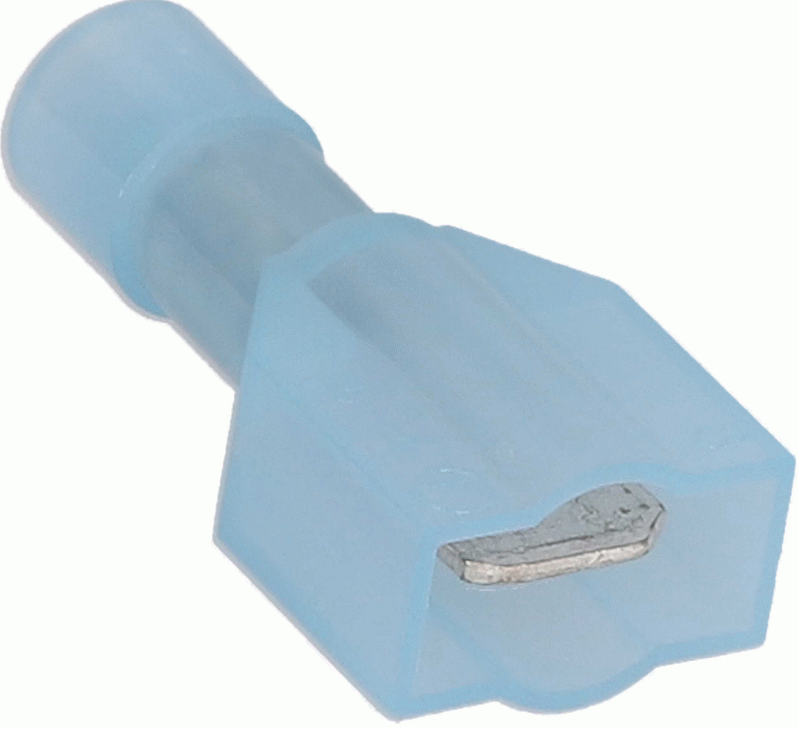 DBLink BIQDM250N Nylon Fully Insulated Male Quick Disconnects 14/16 Gauge Blue