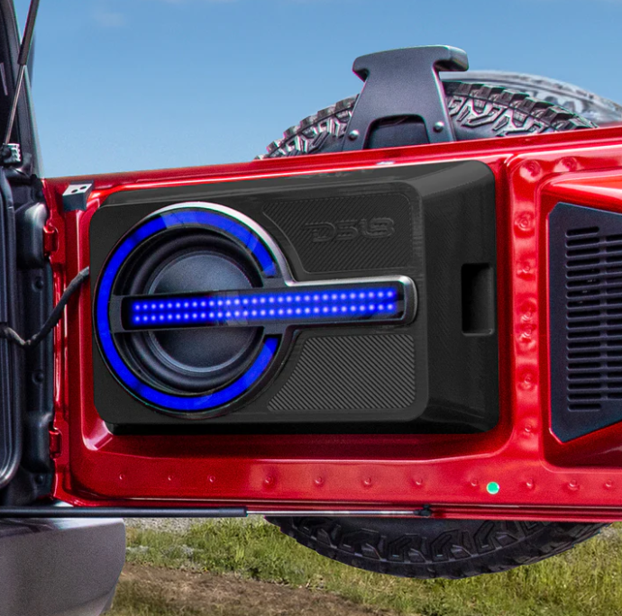 DS18 BRO-BASS Bronco Tailgate Loaded Single 12" Enclosure