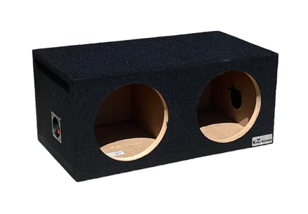 King Boxes D10S Dual Sealed 10" Subwoofer Box