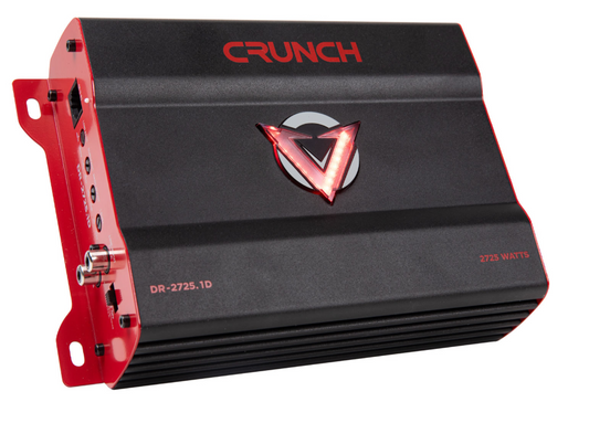 Crunch V-Drive DR2725.1D 1-Channel Amp 2725W Max