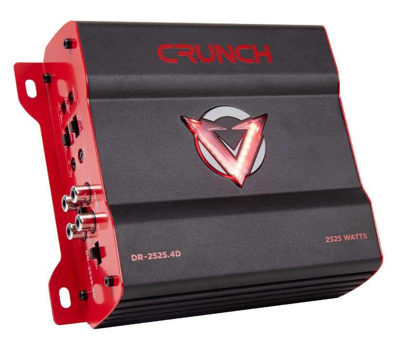 Crunch V-Drive DR-2525.4D 4-Channel Amp