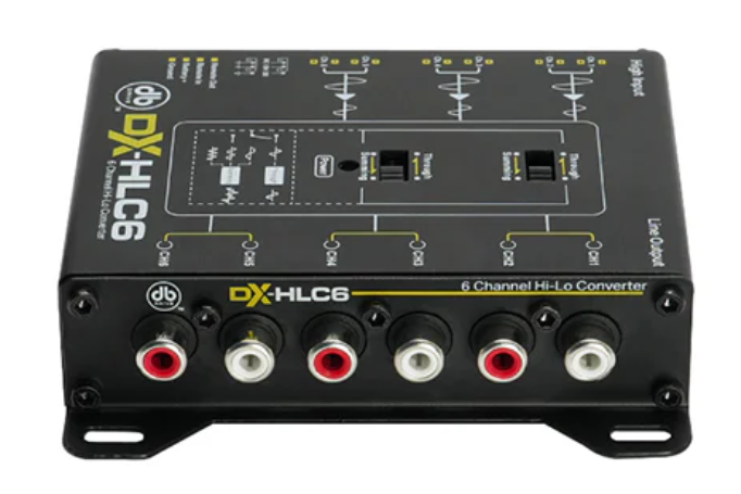 DBLink DX-HLC6 6 Channel High Low Converter with Summing