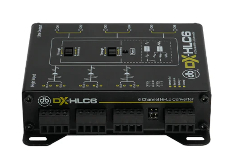 DBLink DX-HLC6 6 Channel High Low Converter with Summing
