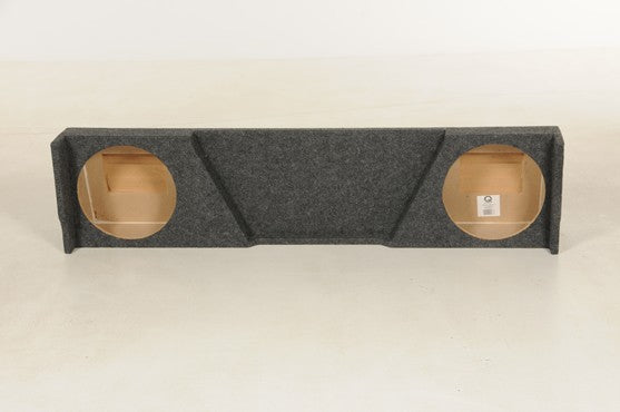 QPower GMC12 2007 HT Carpeted Dual 12" Box for High Transmission 07-12 GMC/Chevy