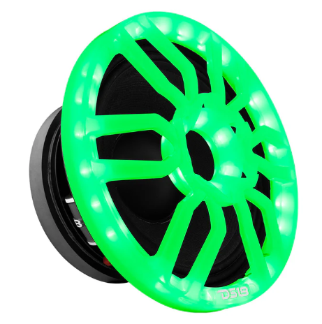 DS18 PRO-GRILL10RGB Universal 10" Speaker Grill Cover with RGB Lights
