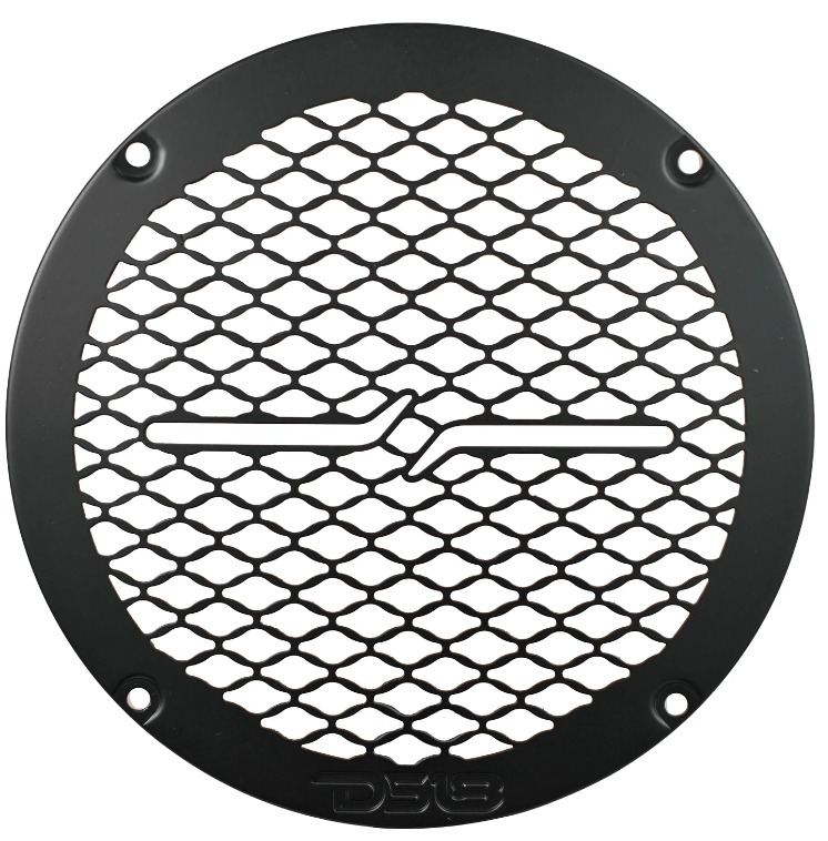 DS18 PRO-GRILL6MS Universal 6.5" Shallow Metal Speaker Grill Covers -Red or Black
