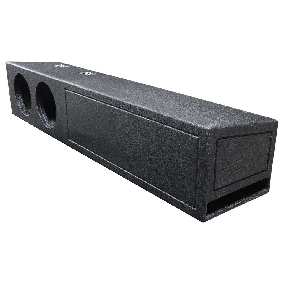 QPower QBDODGEFF19208 Spray-Lined Dual 8" Box for 2019-Up Ram Trucks
