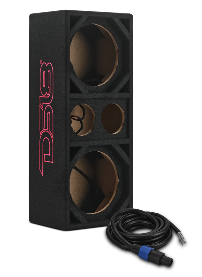 DS18 VOC8PRO Dual 8" + Dual 4" Tweeter Empty Voceteo Box