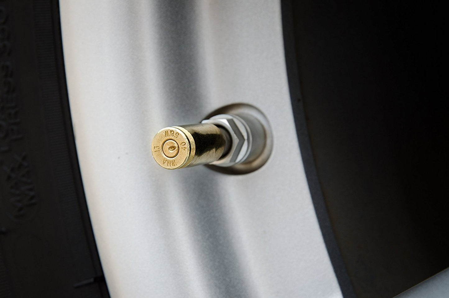 Bullet Valve Caps Hollow Point Gear - Set Of 4