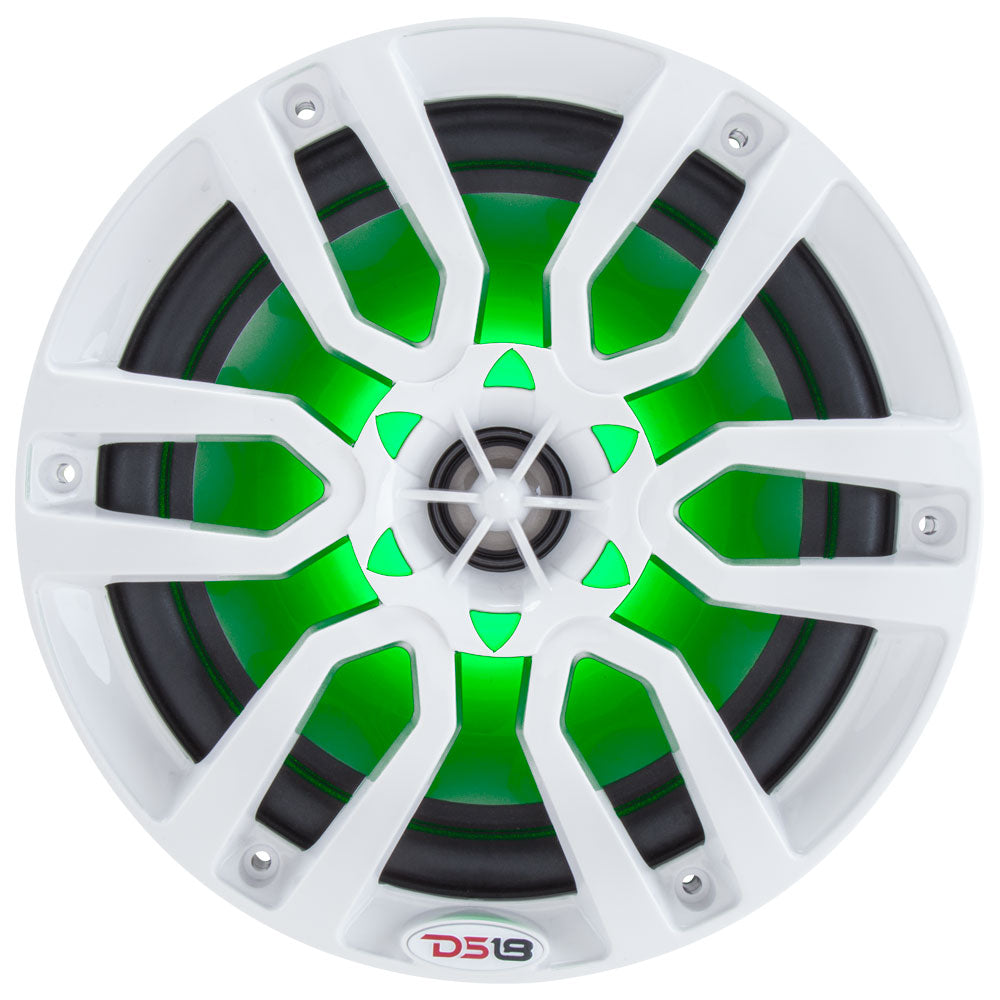 DS18 NXL-6 Marine 6.5" Speakers with LED Lights