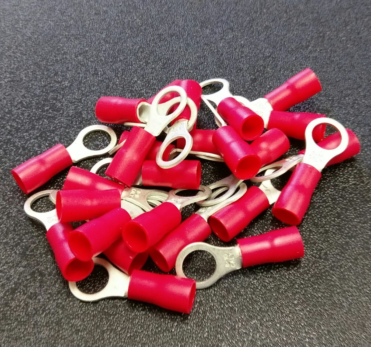 RTT838R 3/8" 8 Gauge Crimpable Ring Terminals