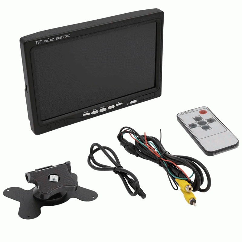 METRA TE-7VS - 7 Inch Dash Mount Monitor