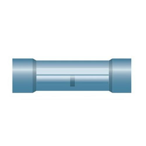 BBC1614P Clear PVC Butt Connectors 16/14 Gauge Blue