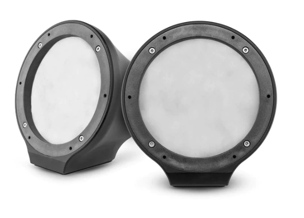 DS18 EN-JS8 Universal Flat Mount 8" Speaker Pods with RGB Lights - Multiple Colors
