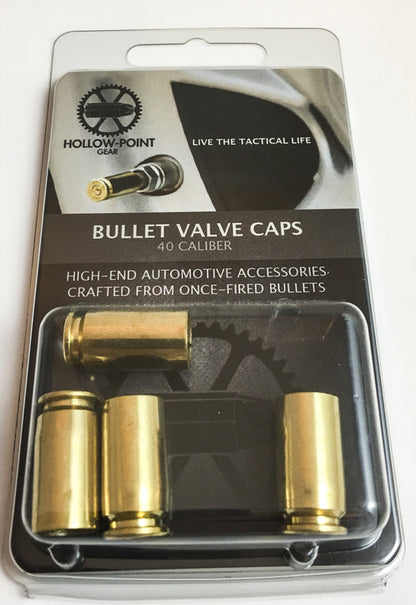 Bullet Valve Caps Hollow Point Gear - Set Of 4