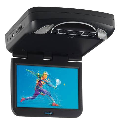 Audiovox MTG10UHD 10" Overhead Drop-Down DVD Player and Monitor w/ HD Inputs