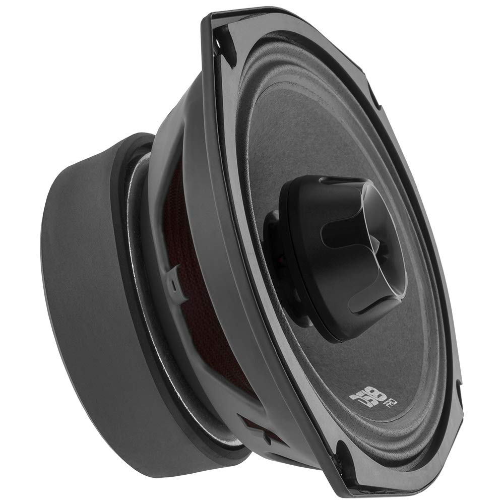 DS18 PRO-ZT6 6.5" 2-Way MidRange LoudSpeaker with Built-in Bullet Tweeter