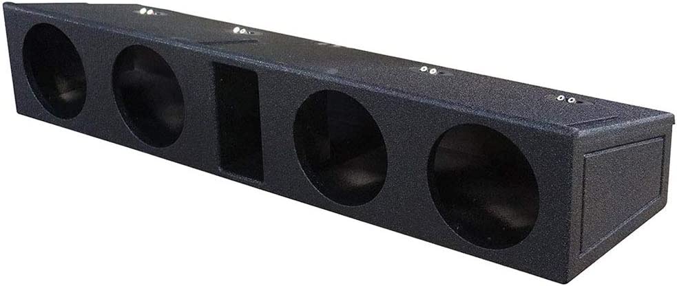 QPower QBFORDFF09408 Spray-Lined Quad 8" Box for Select 2009-Up Ford Trucks