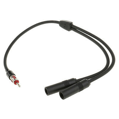 XScorpion SA 111 UNI-Y2F Universal 1 Male to 2 Female Antenna Adapter