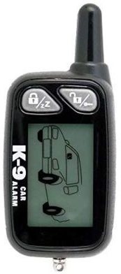 Omega K9 652-07 2-Way Replacement Remote for K9 Security Systems