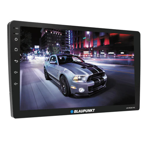 Blaupunkt LASVEGAS910 10.1″ Single-Din Receiver with Wireless Apple CarPlay and Android Auto