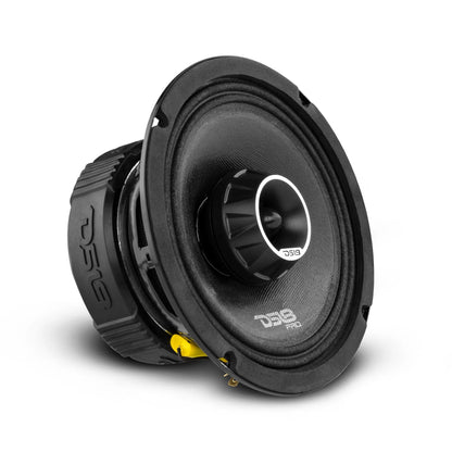 DS18 PRO-ZT6 6.5" 2-Way MidRange LoudSpeaker with Built-in Bullet Tweeter