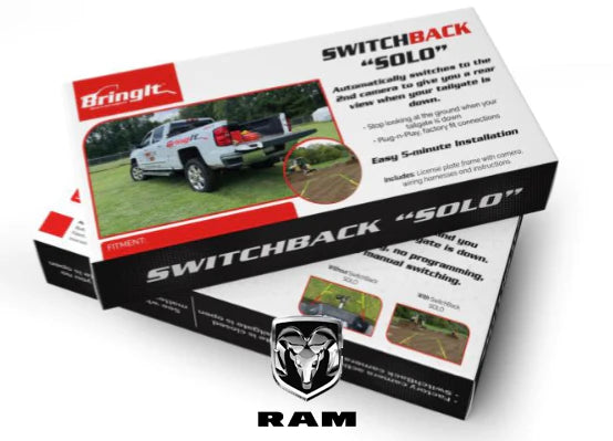 SwitchBack SOLO Tailgate Camera for Select RAM Vehicles
