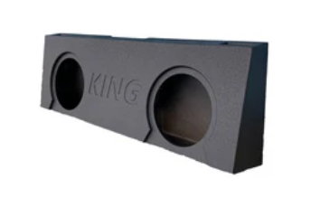 King Boxes AK-GMC17-10 Dual 10" Spray-lined Box 2007-13 Chevy/GMC Crew Cab