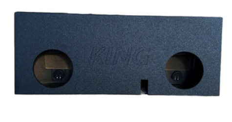 King Boxes AK-TY5-10 Dual 10" Spray-lined Box 2005-23 Toyota Tacoma Double Cab