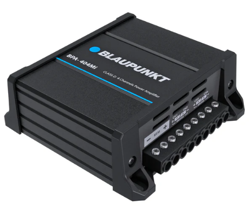 Blaupunkt BPA-404MI Class D Full Range Mini 4-channel Amplifier