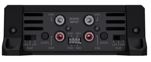 Blaupunkt BPA-404MI Class D Full Range Mini 4-channel Amplifier