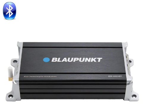 Blaupunkt BPA-M604BT 4-channel Amplifier with Bluetooth