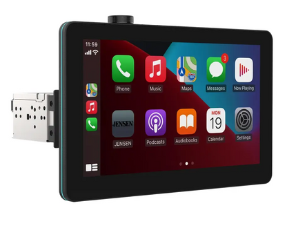 Jensen CAR10TC 10.1″ Receiver with Wireless Apple CarPlay and Android Auto