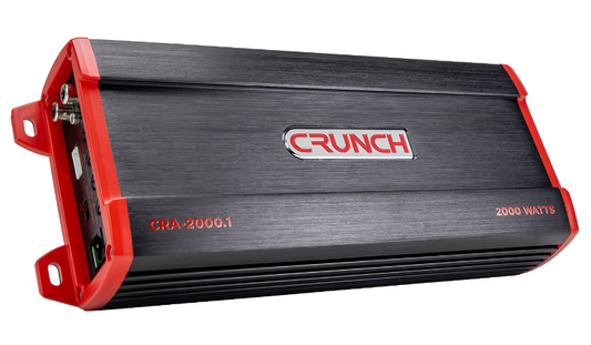 Crunch CRA-2000.1 1-Channel Amp 2000W Max