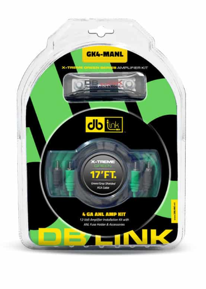 DB Link GK4-MANL 4 Ga. Amp Kit