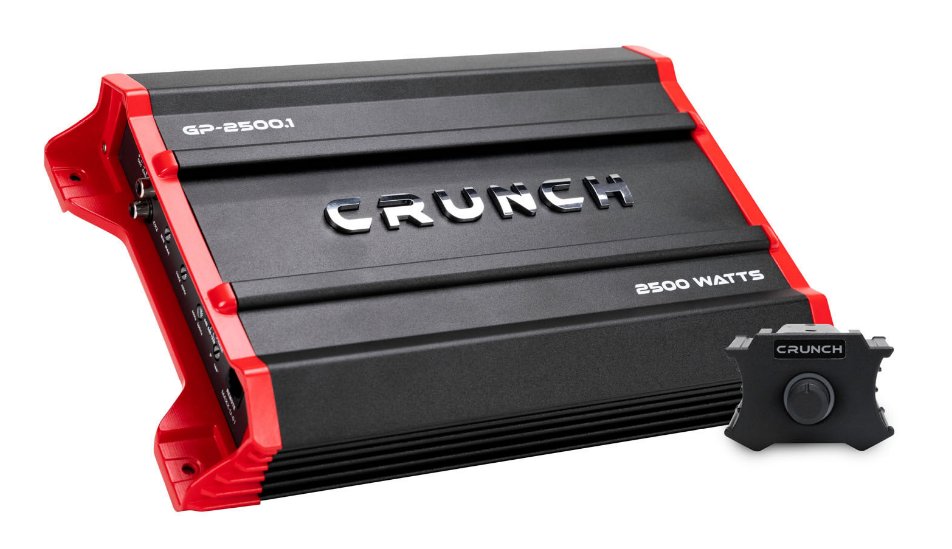 Crunch Ground Pounder GP-2500.1 1-Channel Amp