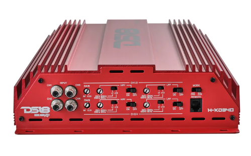 DS18 Hooligan H-KO340 Class D Full Range 4-channel Amplifier