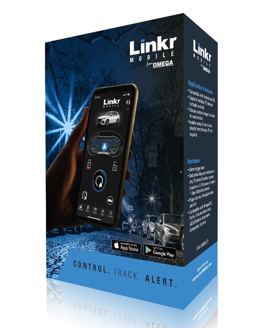 Omega LinkR-LT3 Smartphone Control & Vehicle Tracking System