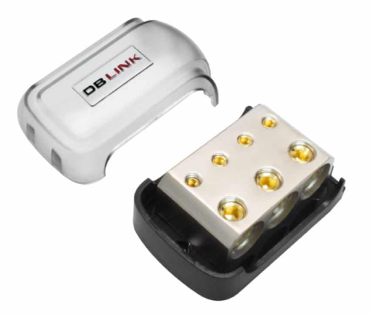 DBLink NGB3044X (3)0 Ga to (4)4 Ga Ground Distribution Block