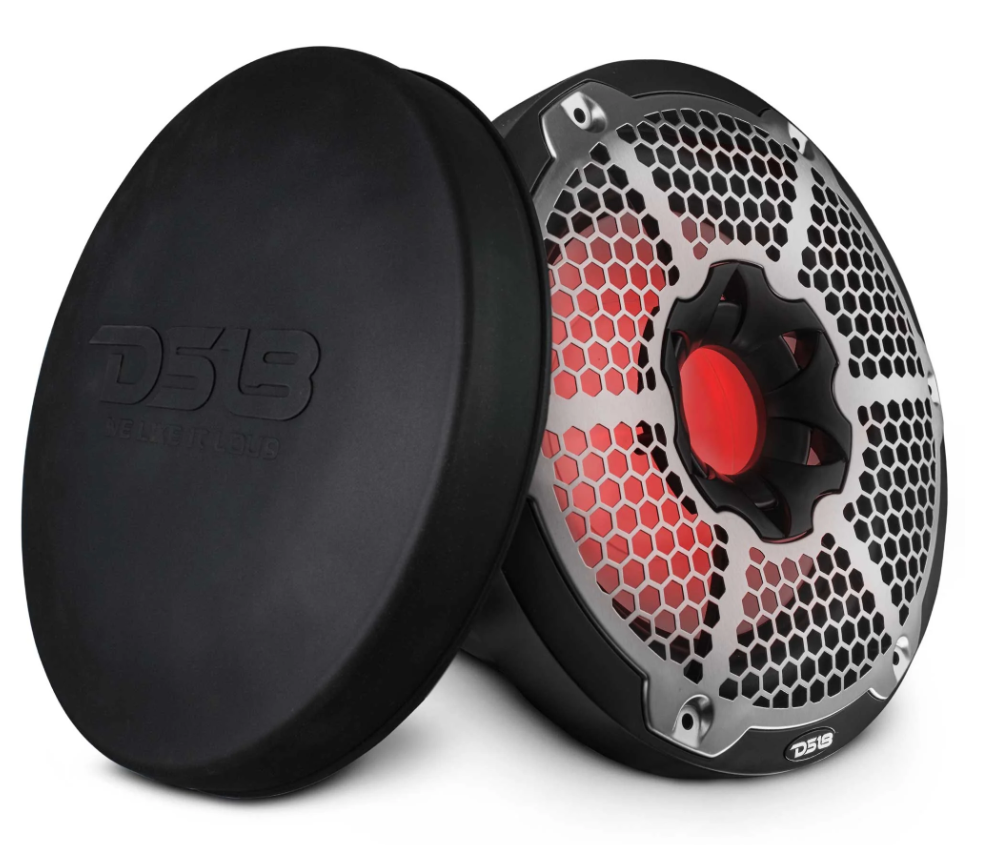 DS18 NXL-10SUB 10" Marine Subwoofer w RGB LED Lights -White or Black