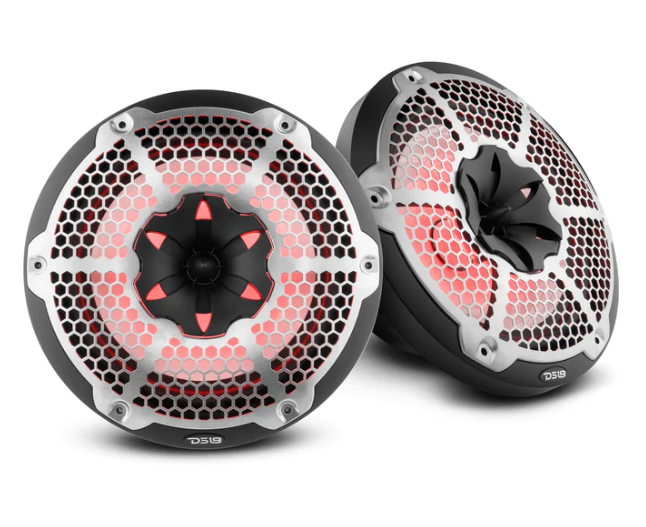 DS18 NXL-10M Marine 10" Speakers with LED Lights