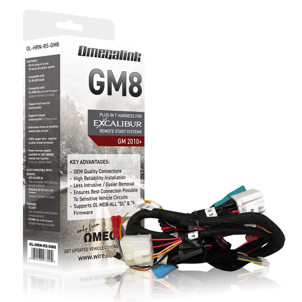 Omega OL-HRN-RS- Vehicle Specific T-Harnesses for Remote Start/Security Systems