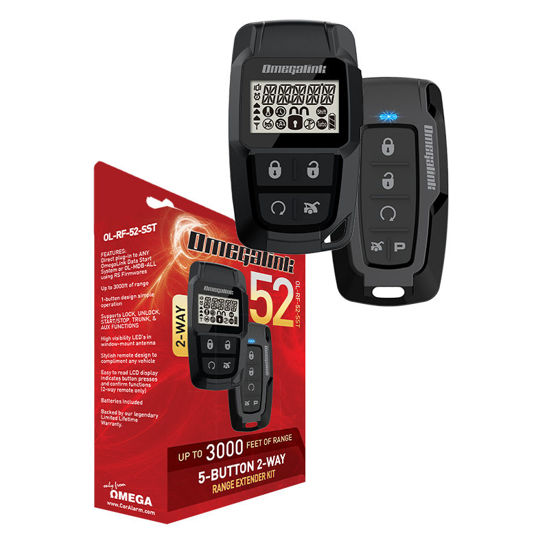 Omega OL-RF-52-SST LCD Screen Two-Way Range Extender Kit – Factory ...