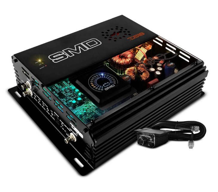 DS18 SMD-2000.1D 1-channel Steve Meade Collab Amp 2000W RMS at 1 Ohm