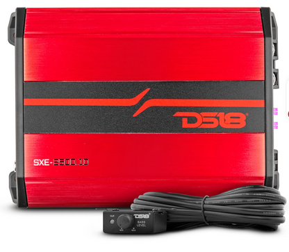 DS18 SXE-2500.1D Class D 1-Channel Amplifier