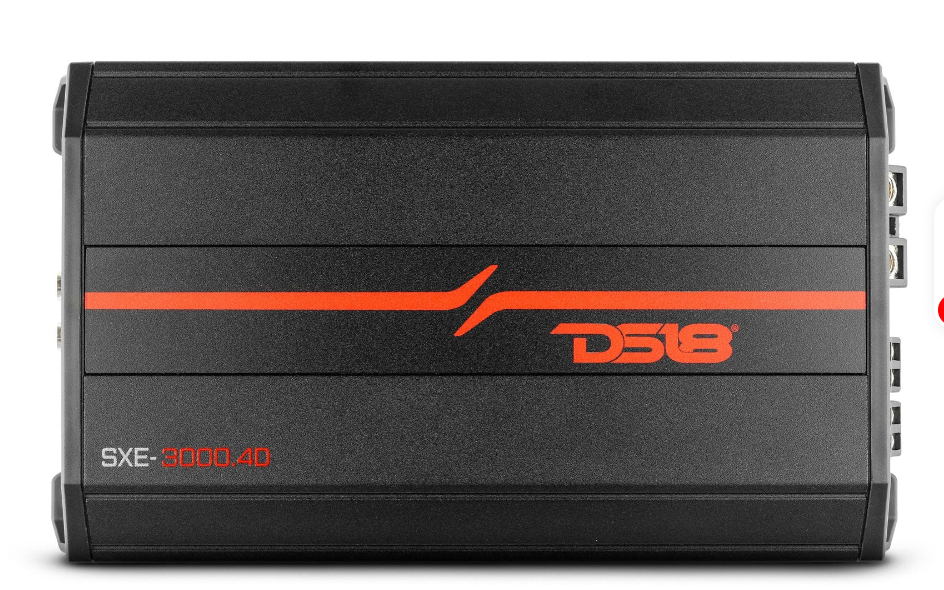 DS18 SXE-3000.4D Class D Full Range 4-Channel Amplifier