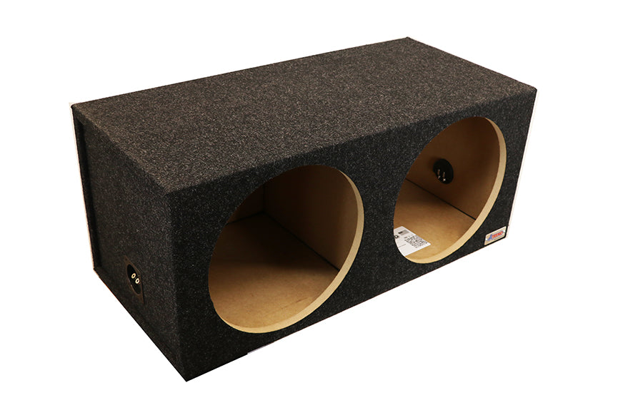 Atrend 12DQ 12" Dual Sealed Carpeted Subwoofer Box