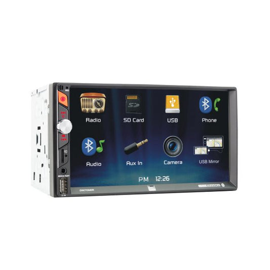 Dual DM70MIR Double-Din Receiver with USB Mirroring